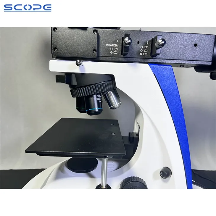 Trinocular Metallurgical Microscope Darkfield Microscope